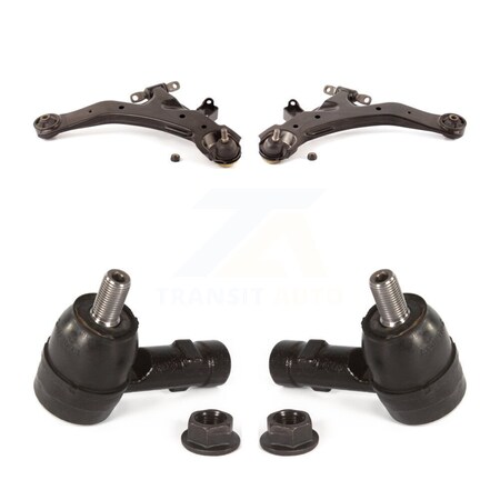 10pc Front & Rear Control Arm Kit For 2001-2006 Hyundai Elantra – Greasable, Forged, OE Spec